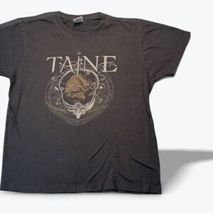 Taine Band T Shirt Mens Small Black Stedman ST2000 Progressive Death Metal Tee